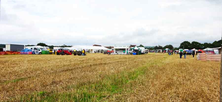A small part of the show - Harvesting The Old Fashioned Way